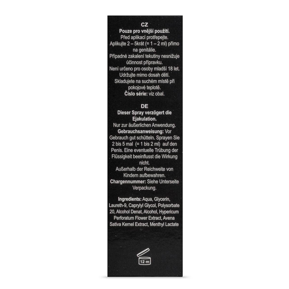 Black Stone Delay Spray