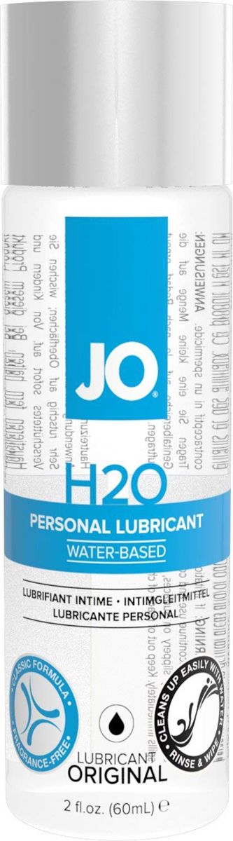 System JO - H2O Water-Based Lubricant - 60 ml