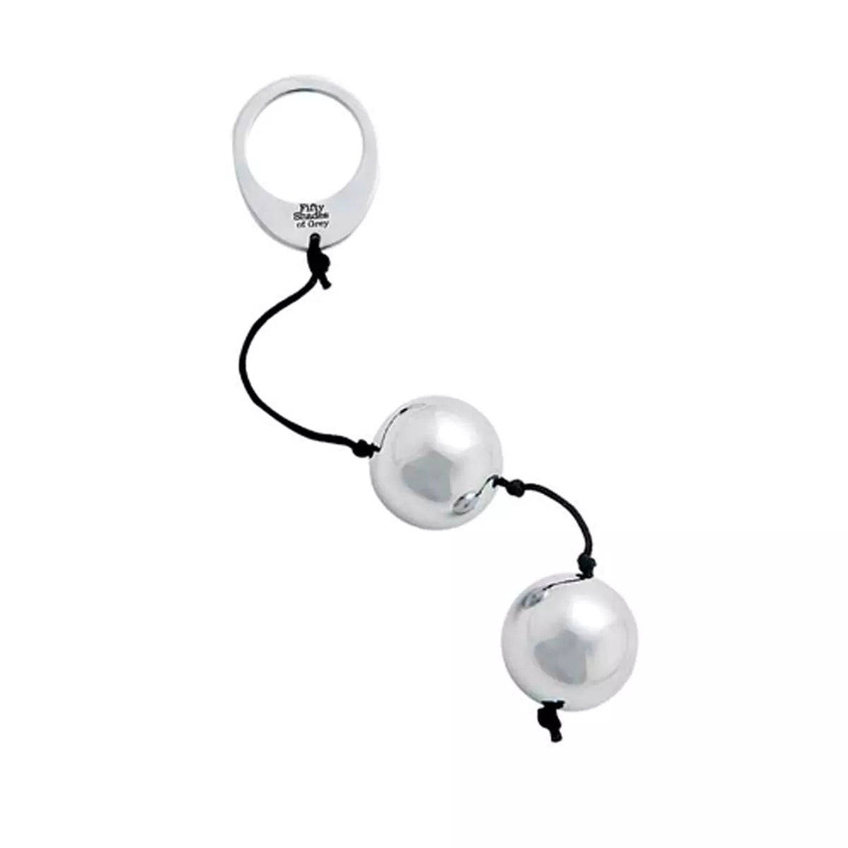 Fifty Shades of Grey Inner Goddess Ben Wa Balls Silver Weight intimate gel tube