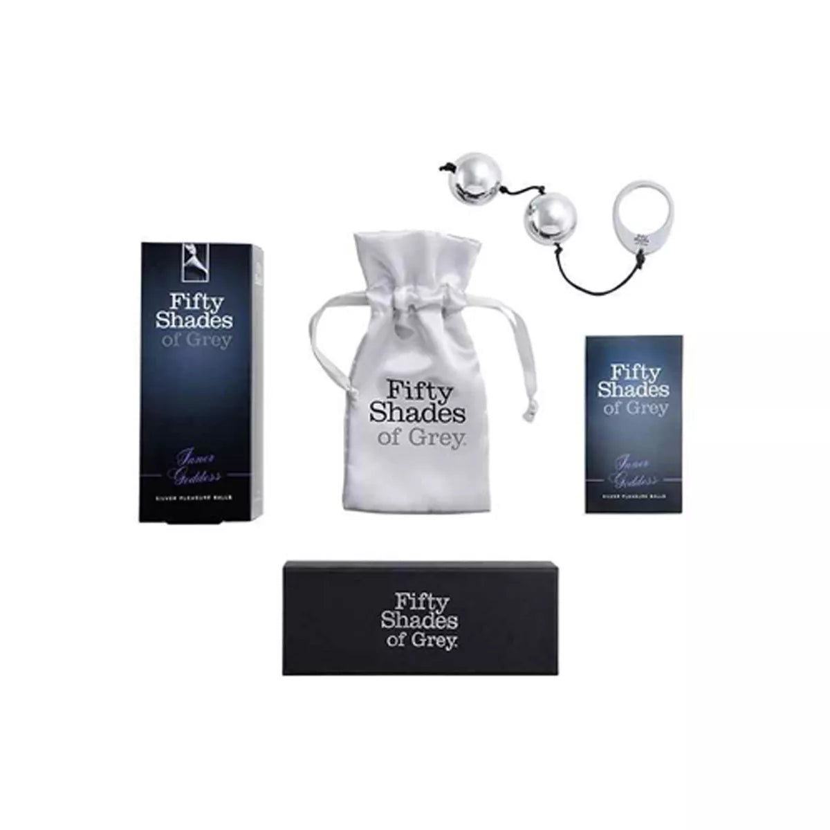 Fifty Shades of Grey – Inner Goddess Ben Wa Balls – Silver Weight