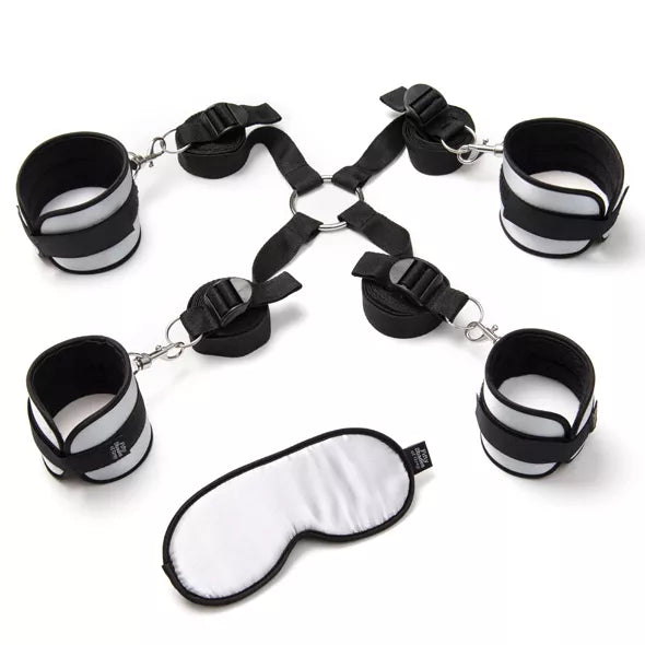 Grey Fifty Shades of Grey Hard Limits Bondage Set Under Bed System bondage accessory