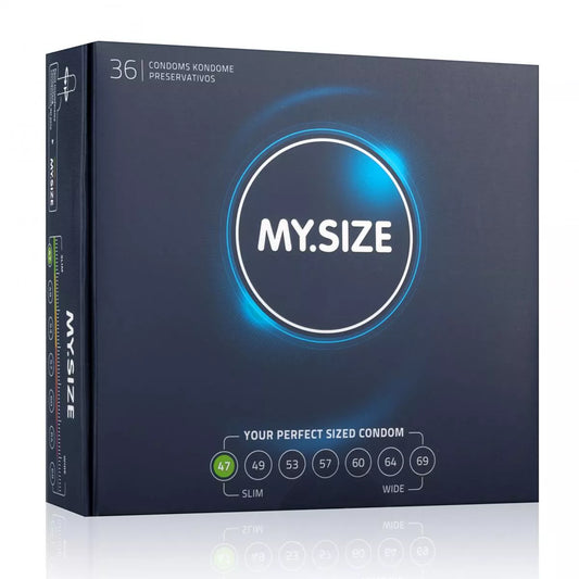 My.Size Pro 47 mm 36pcs condom pack