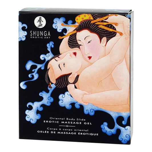Shunga - Massage Gel Strawberry & Champagne
