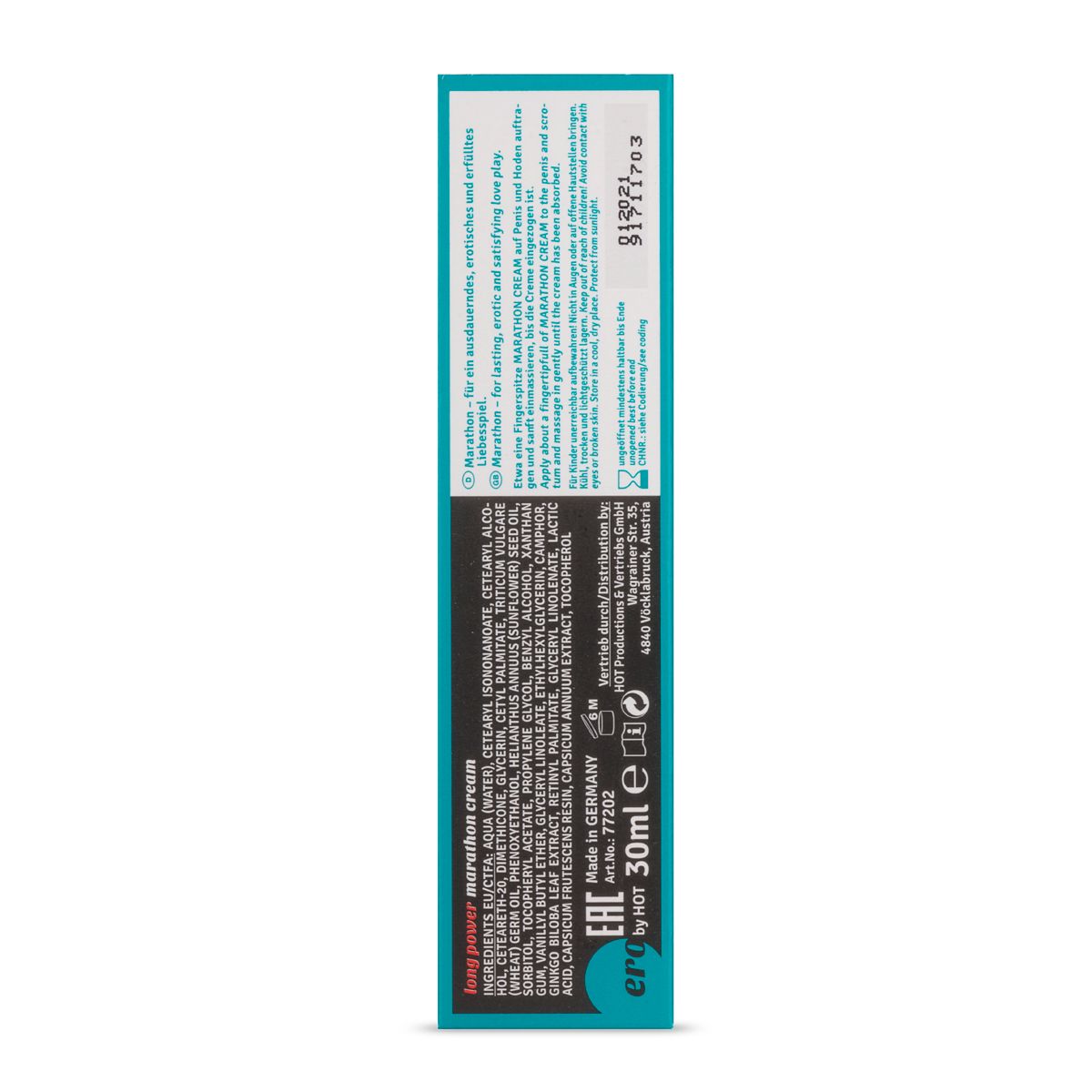 Long Power Marathon Cream Men - 30 ml