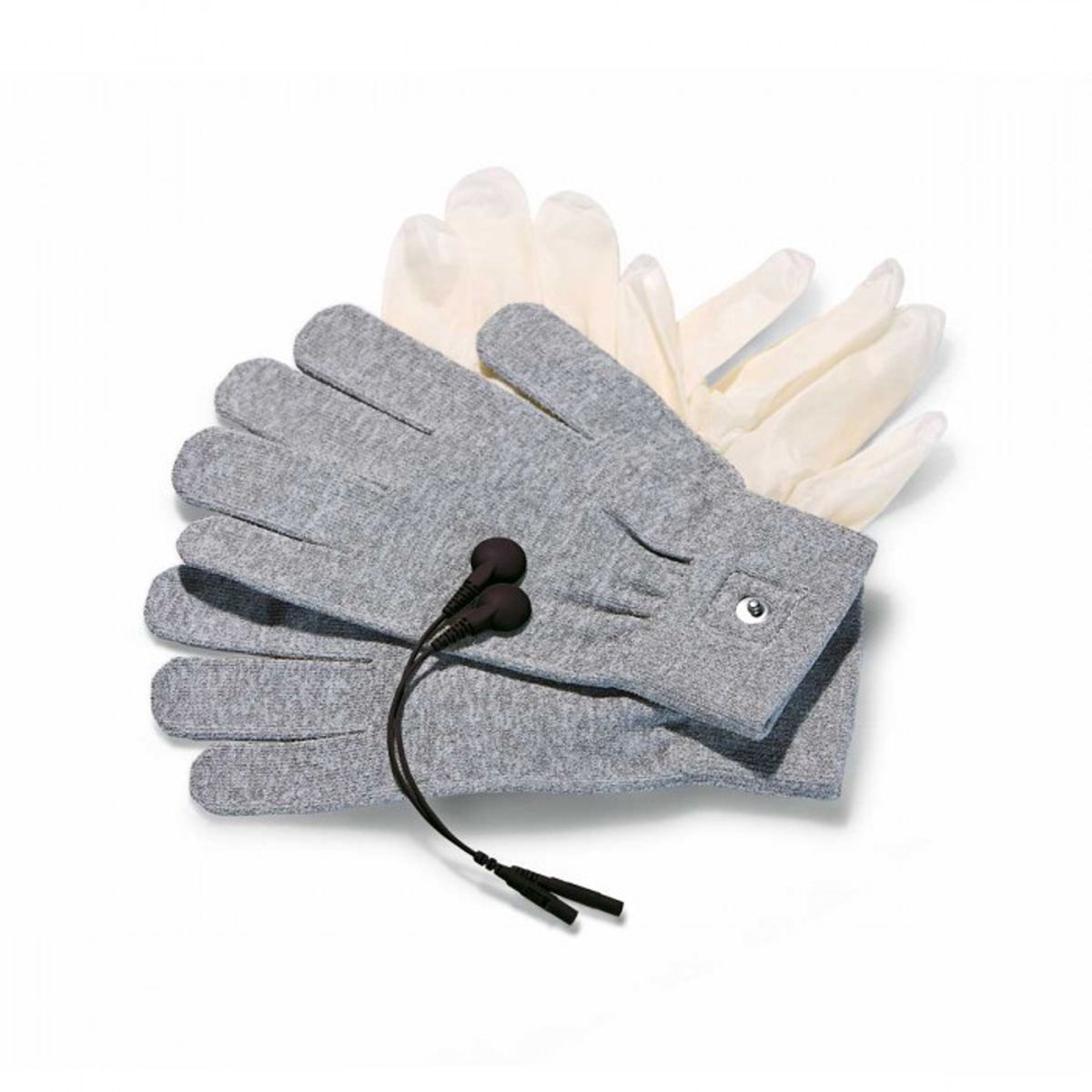 MYSTIM – Magic Gloves Electro Massage Gloves – Black