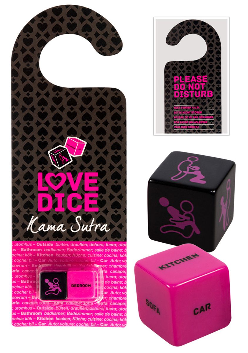 Love Dice And Door Hanger Kama Sutra | Tease & Please