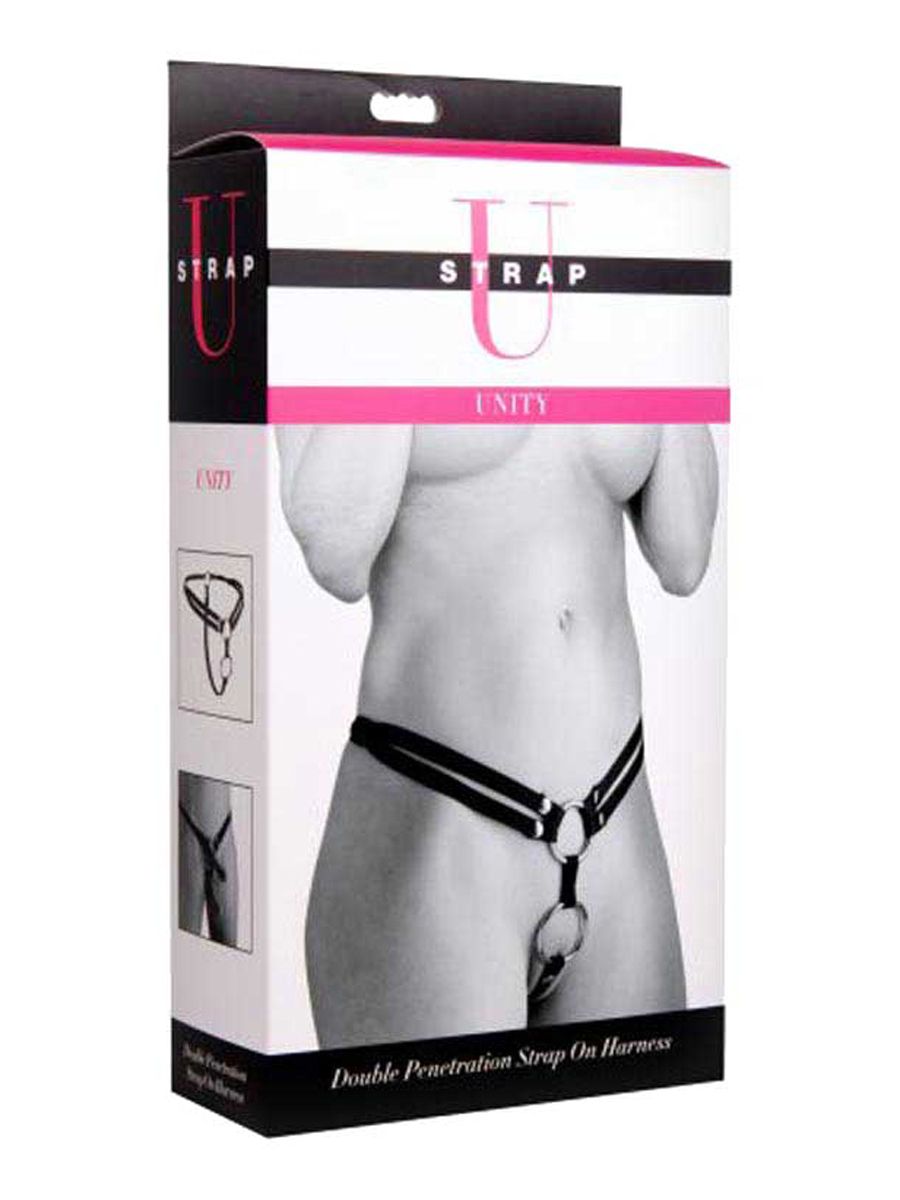 Strap U - Unity Double Penetration Strap On Harness