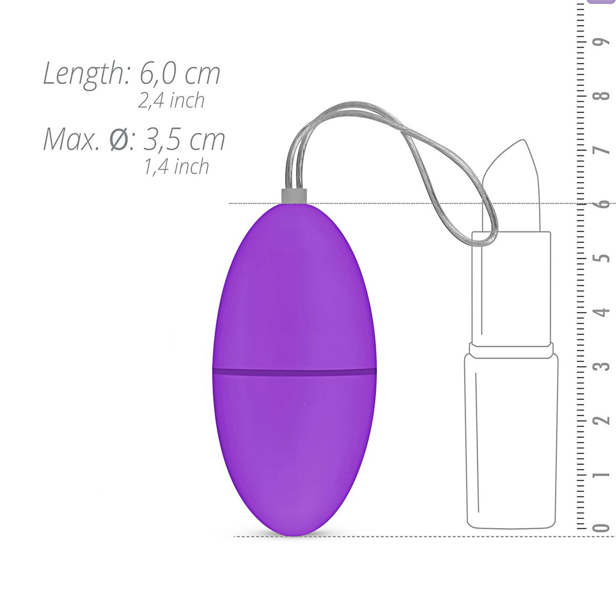 EasyToys - Vibrating Egg - Purple