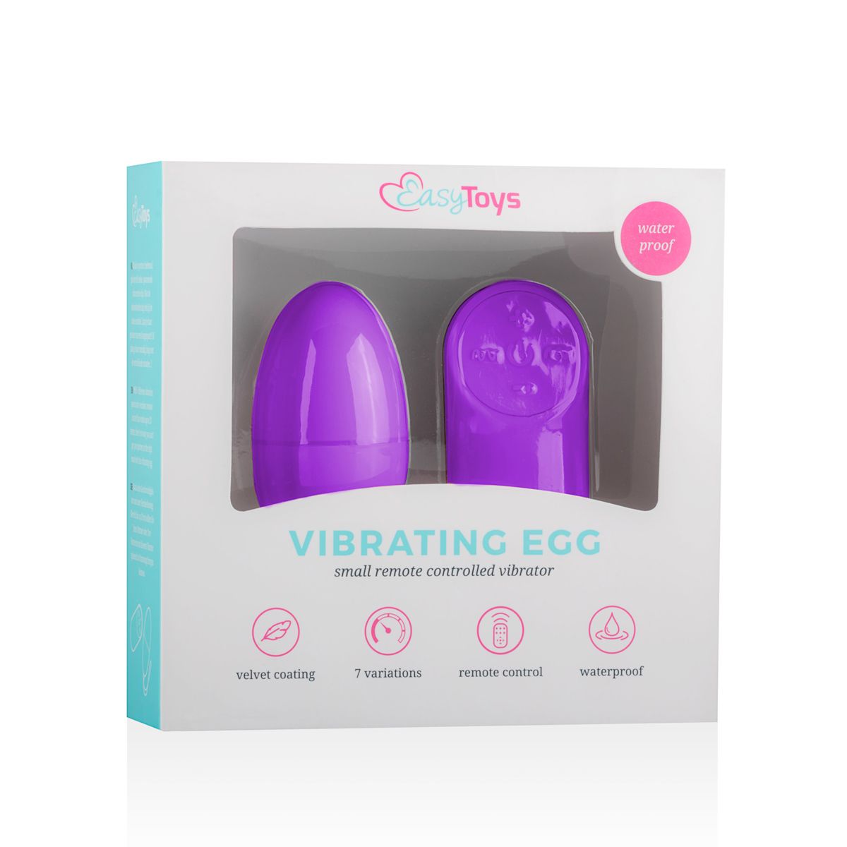 EasyToys - Vibrating Egg - Purple