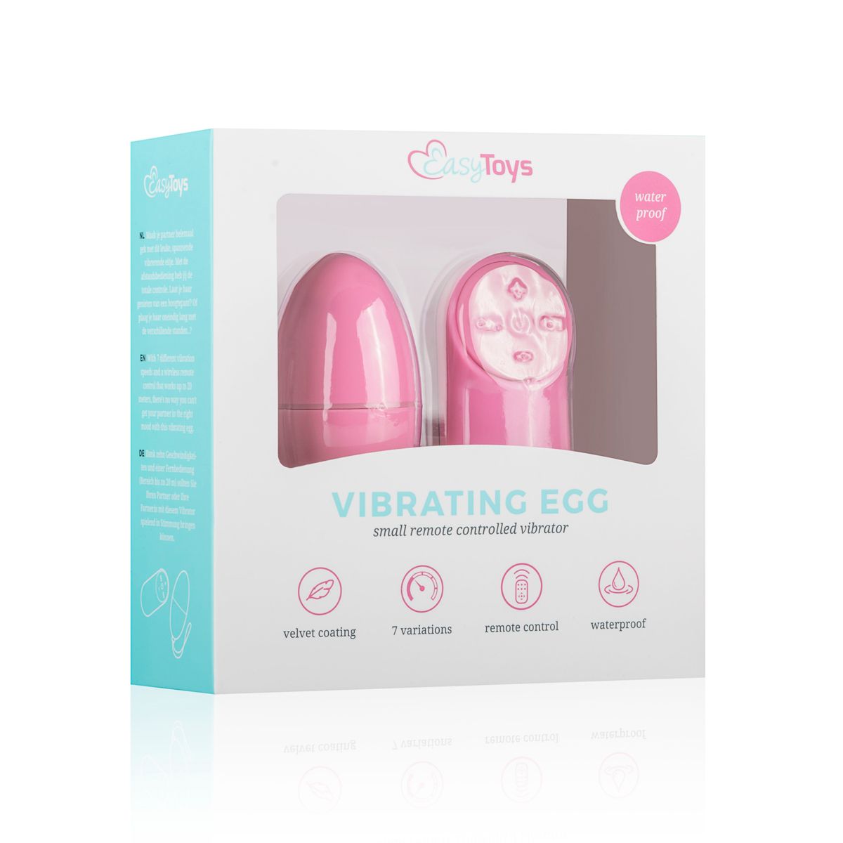 EasyToys - Vibrating Egg - Pink