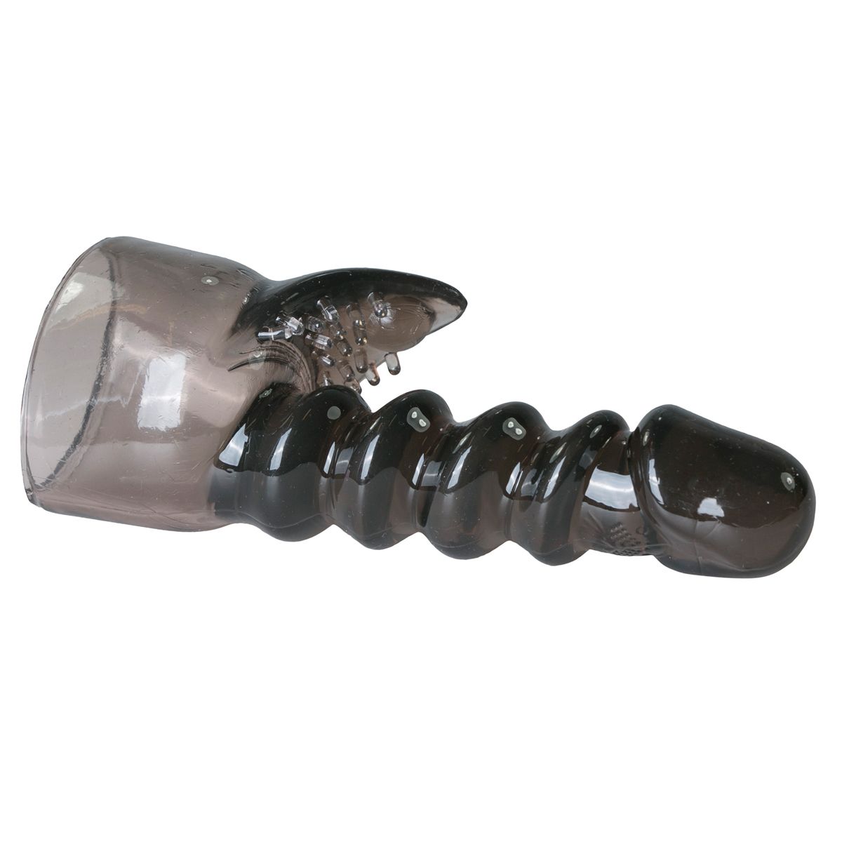 Easytoys Spiral Wand Attachment - Black