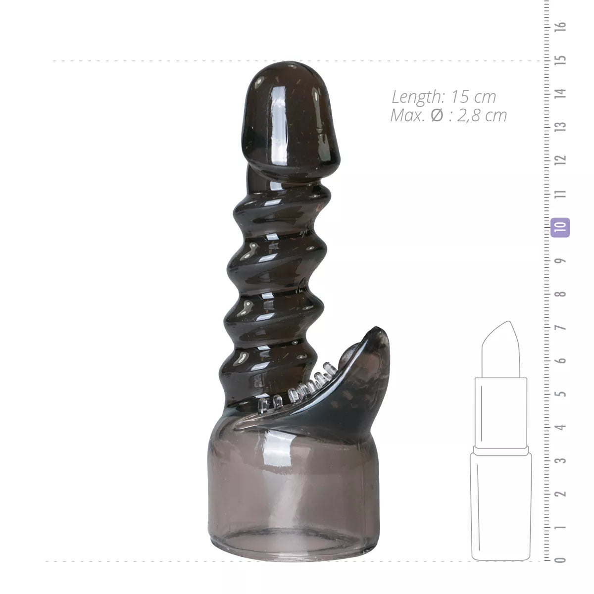 Spiral Wand Attachment | Easytoys Wand Collection