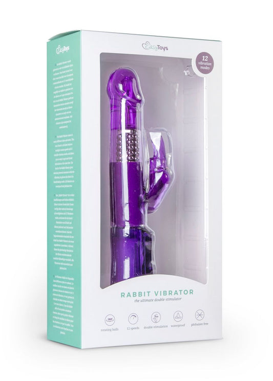 Easytoys Purple Rabbit Vibrator