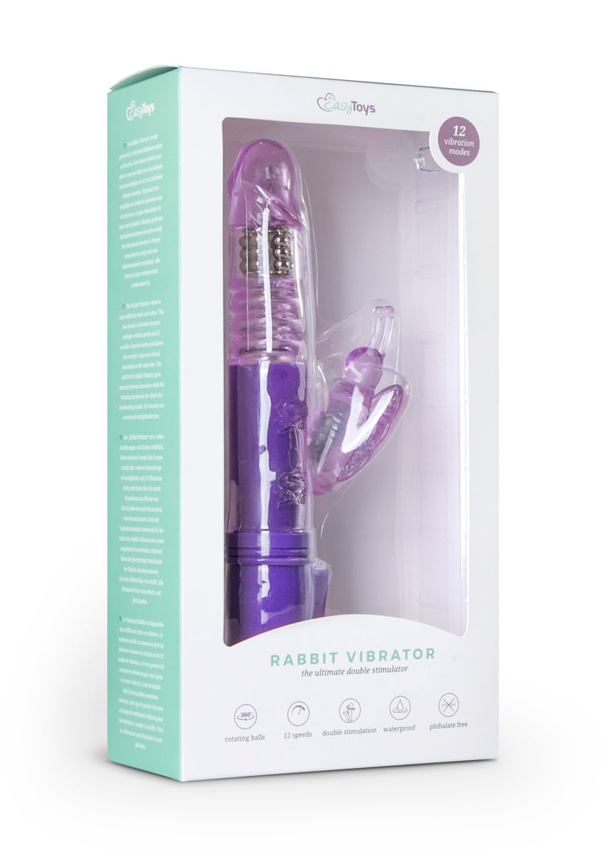Easytoys Purple Butterfly Vibrator