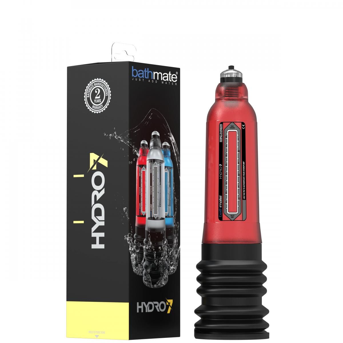 Bathmate Hydro 7 Penis Pump Red