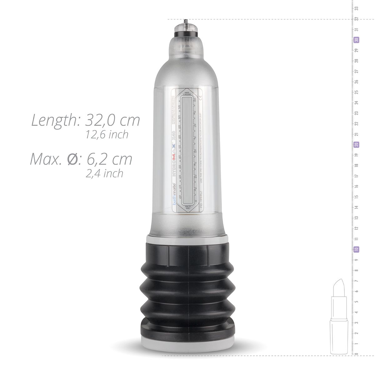 Bathmate Hydromax 9 - Clear