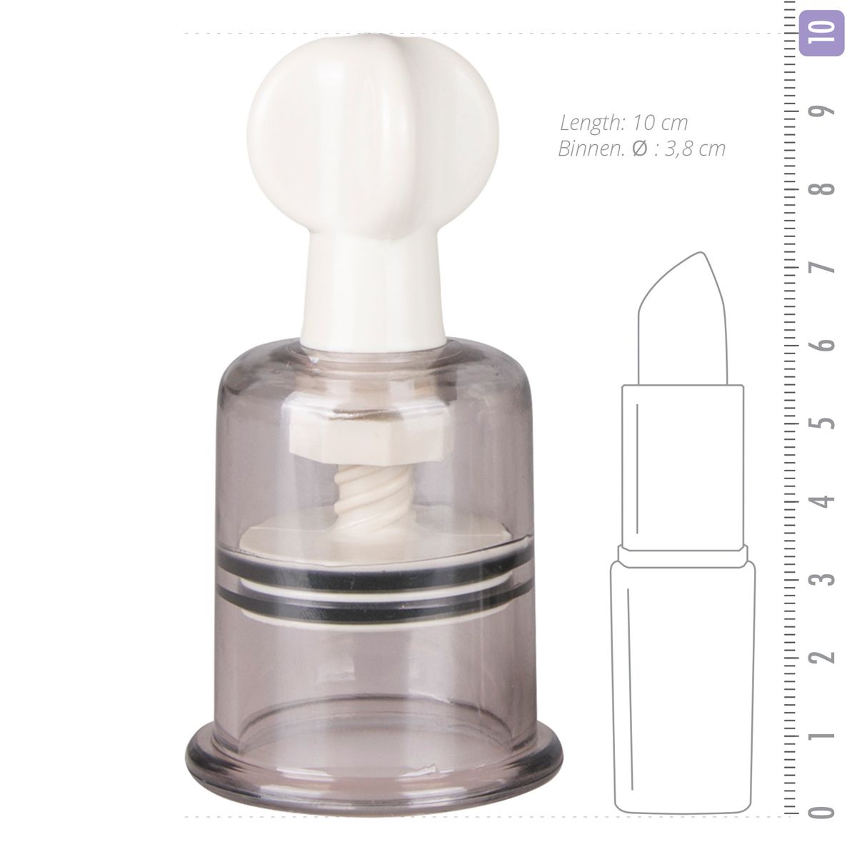Easytoys Fetish - Nipple & Clit Suckers Medium - 2 pcs