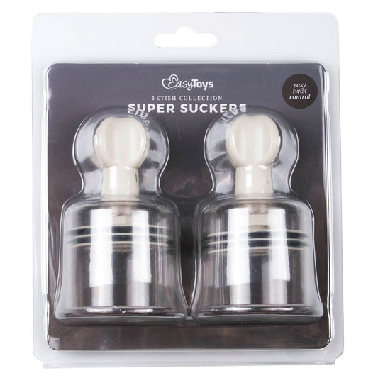 Easytoys Fetish - Nipple & Clit Suckers Large - 2 pcs