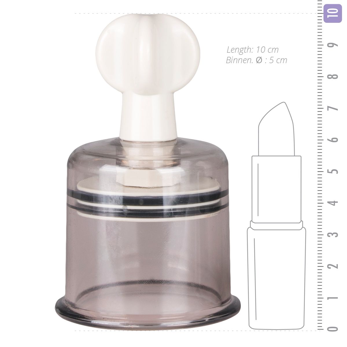 Easytoys Fetish - Nipple & Clit Suckers Large - 2 pcs