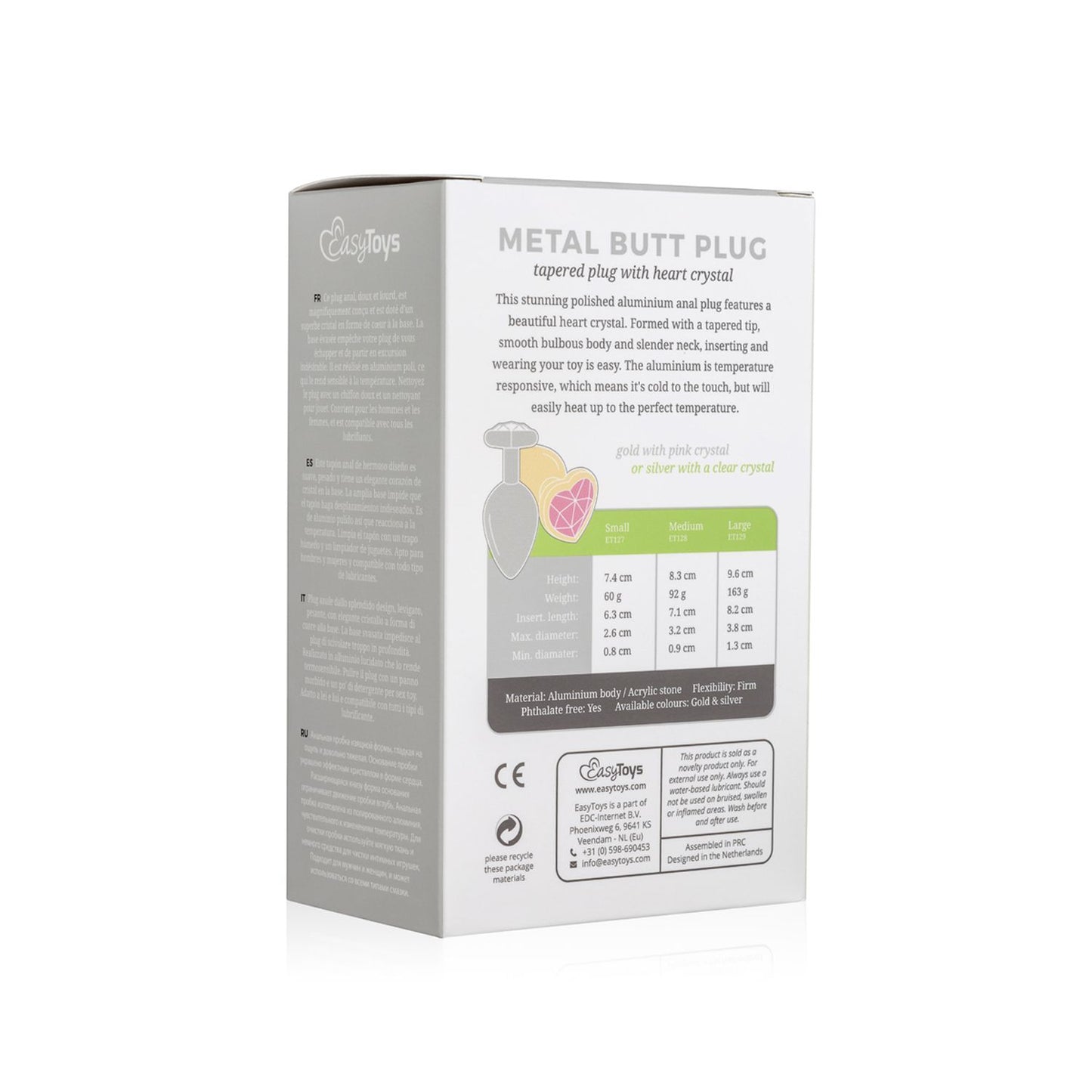Metal Butt Plug