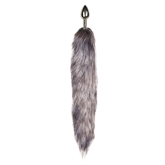 Easytoys Fetish - Fox Tail Plug - SIlver