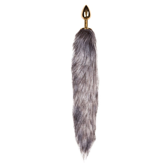 Easytoys Fetish - Fox Tail Plug No. 5 - Gold