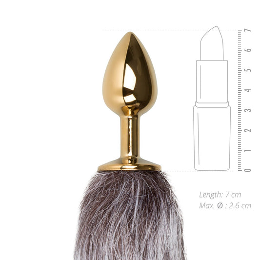 Easytoys Fetish - Fox Tail Plug No. 5 - Gold