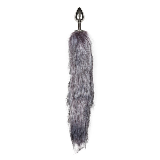 Easytoys Fetish - Fox Tail Plug No. 6 - Silver
