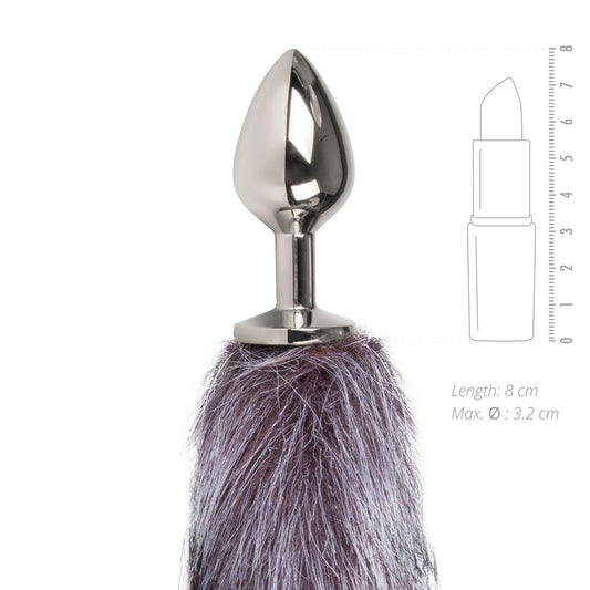 Easytoys Fetish - Fox Tail Plug No. 6 - Silver