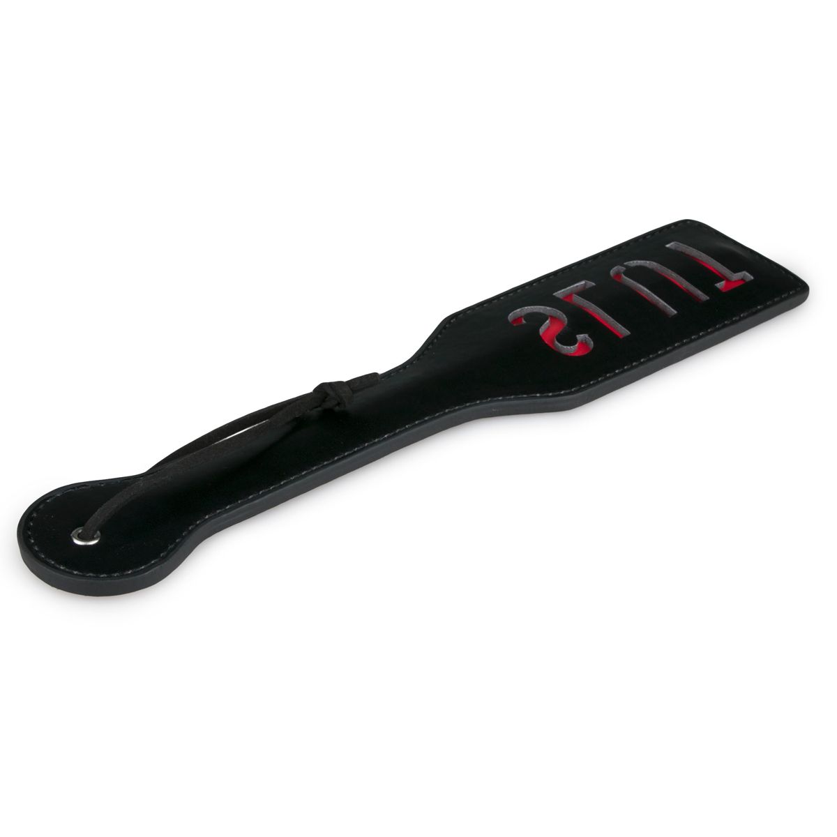 Easytoys Fetish - Black Leather Paddle - Slut