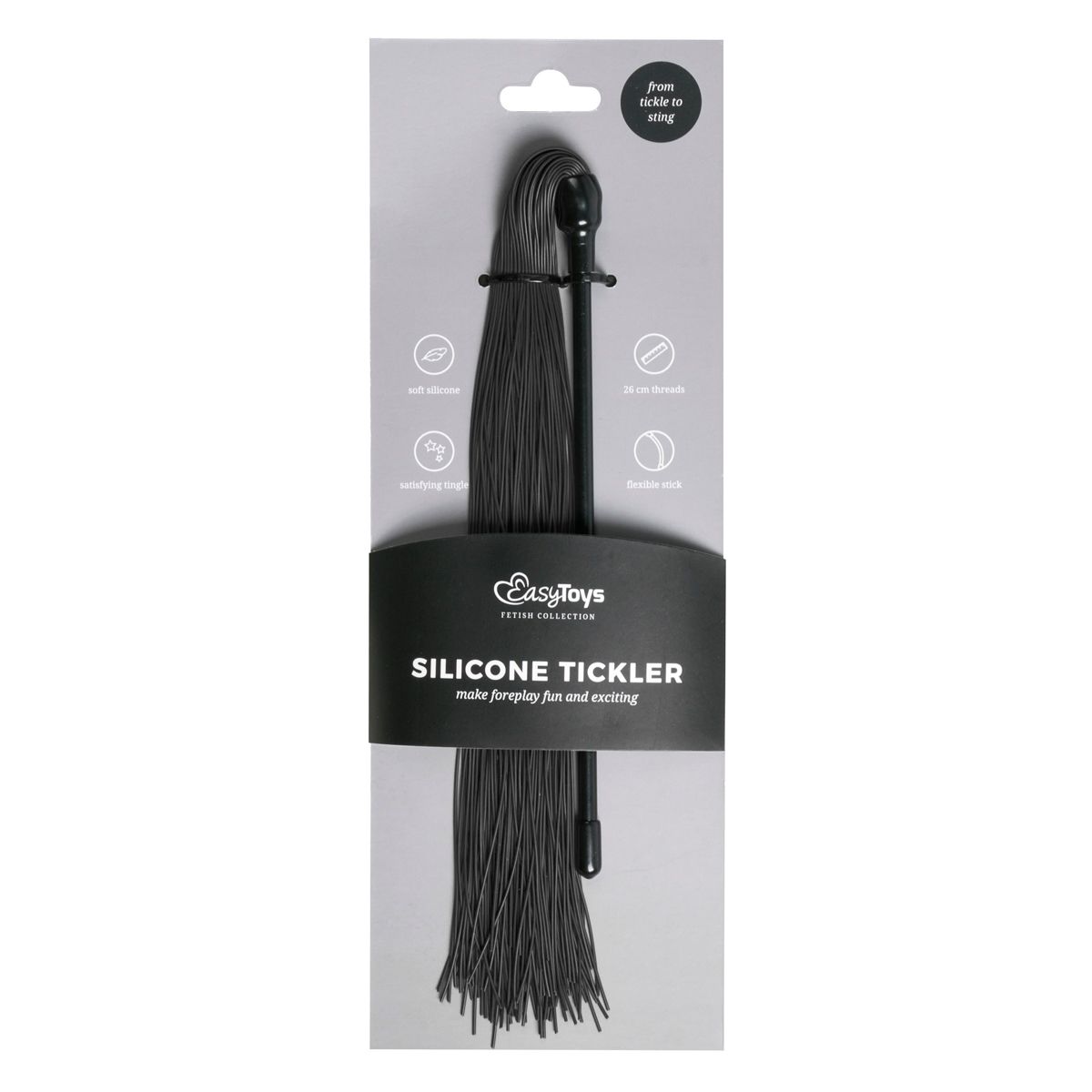Easytoys Fetish - Silicone Tickler - Black