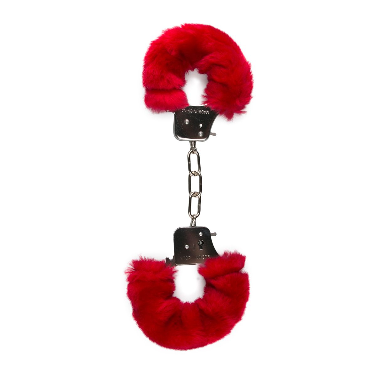 Easytoys Fetish - Furry Handcuffs Red