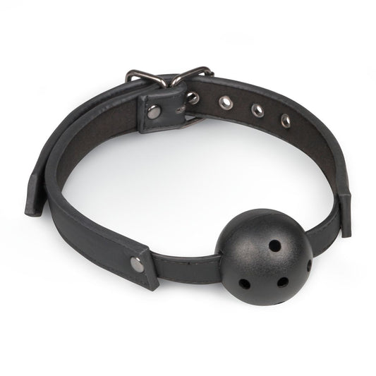 Easytoys Fetish - Ball Gag With PVC Ball - Black