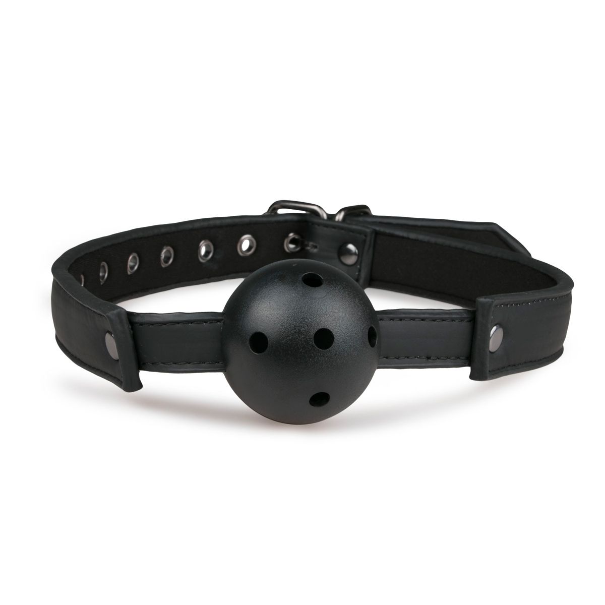 Easytoys Fetish - Ball Gag With PVC Ball - Black