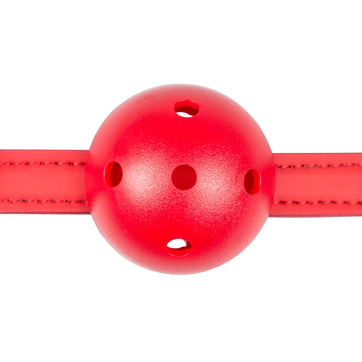Easytoys Fetish - Ball Gag With PVC Ball - Red