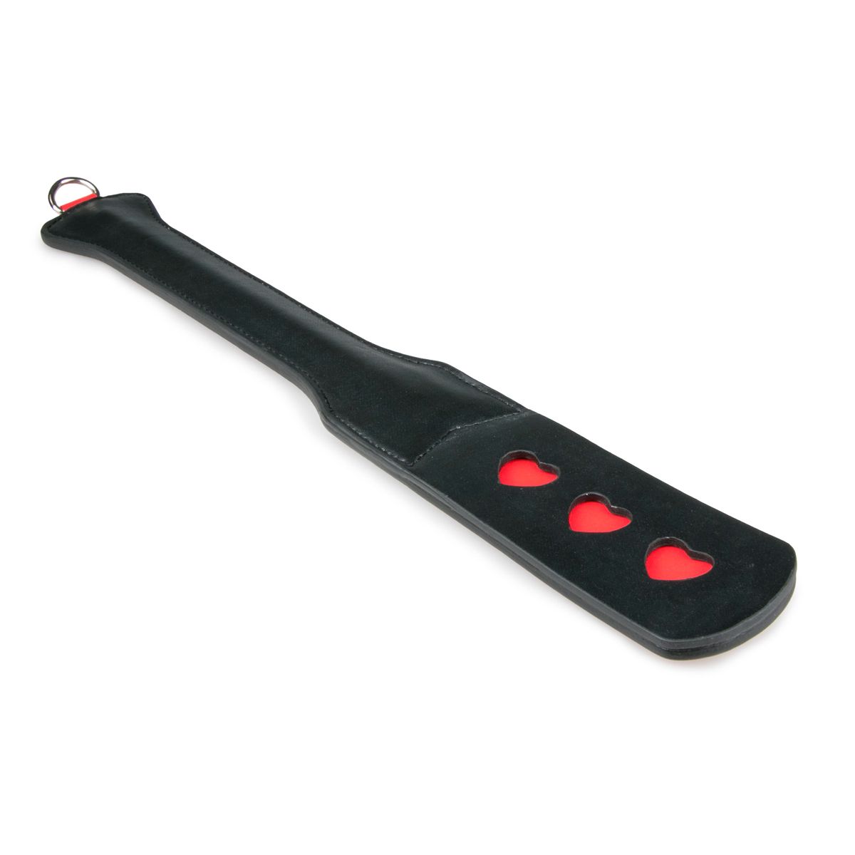 Easytoys Fetish - Long Leather Paddle With Heart