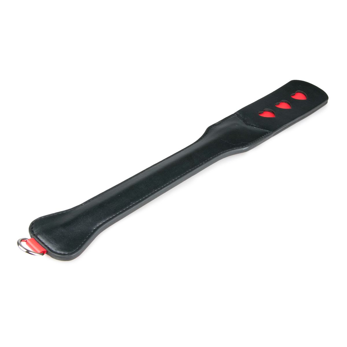 Easytoys Fetish - Long Leather Paddle With Heart