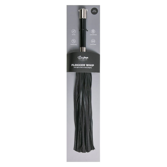Easytoys Fetish - Long Flogger With Metal Grip