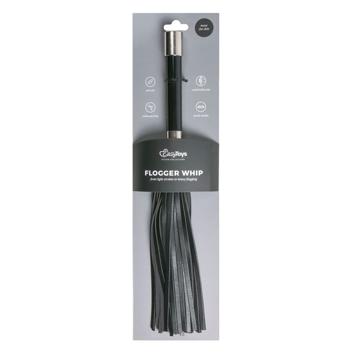 Easytoys Fetish - Flogger With Metal Grip