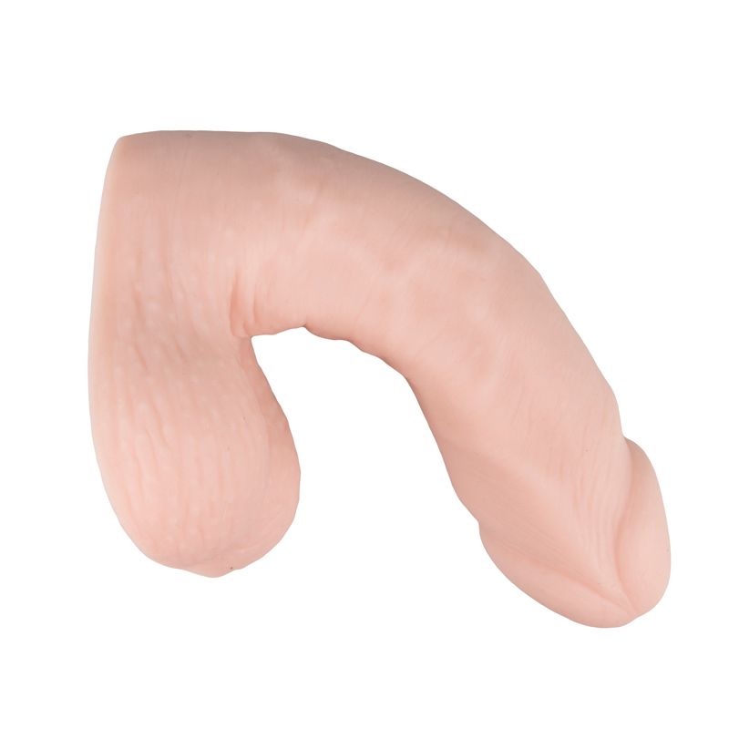 Flesh-tone Mr Limpy medium packer with soft curved shape