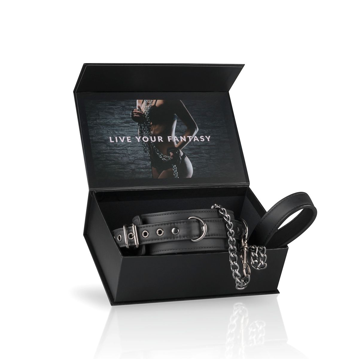 Easytoys Fetish - collar with leash