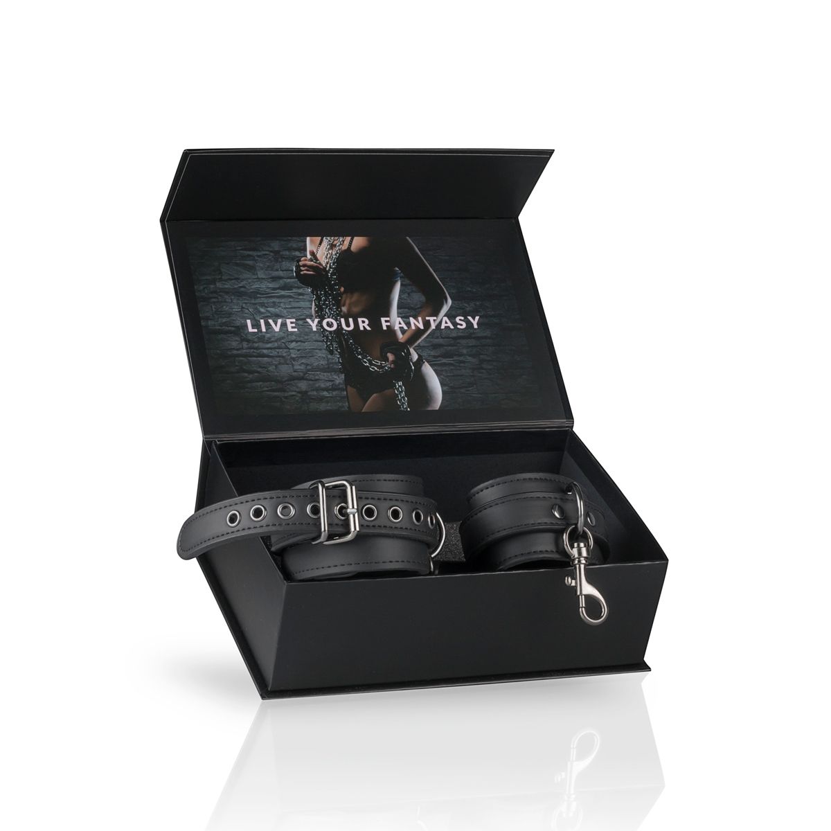 Easytoys Fetish - ankle cuffs - Black
