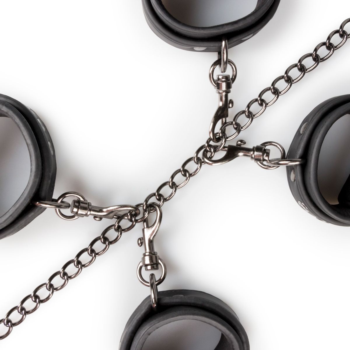 Easytoys Fetish - Bondage Set - Collar Hand and Ankle Cuffs