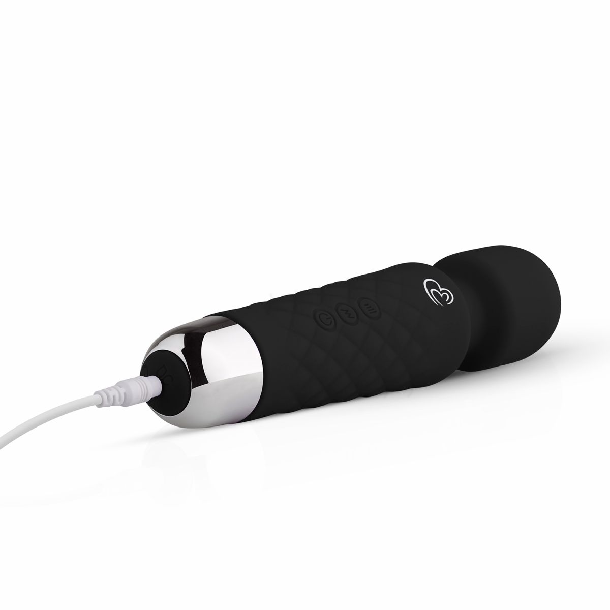 EasyToys Mini Wand Vibrator - Black