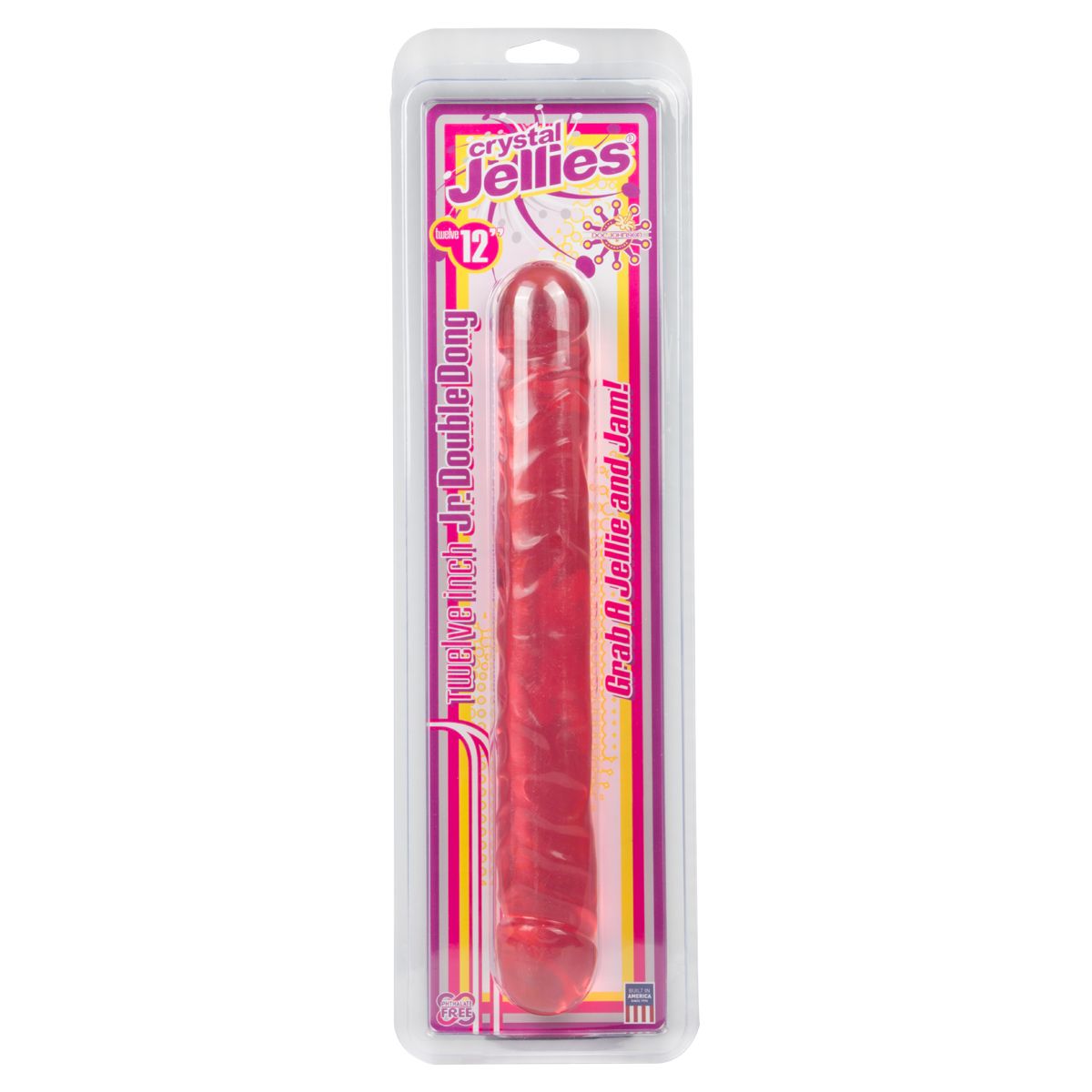 Crystal Jellies - 12 Inch Jr. Double Dong