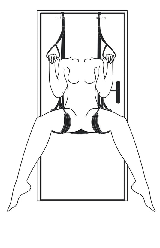 Easytoys Fetish - Leg & Bum Support Over The Door Swing