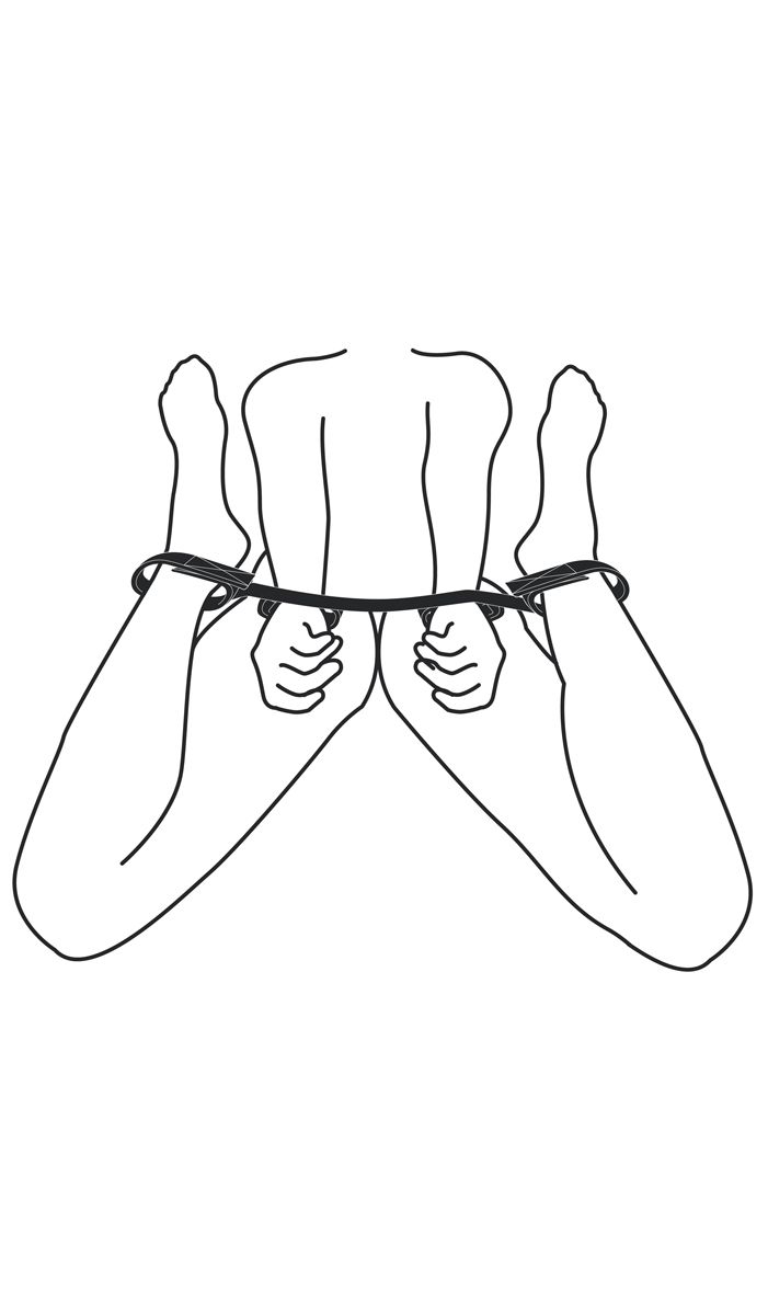 Easytoys Fetish - Bondage Bar - Wrist and Ankle Cuffs