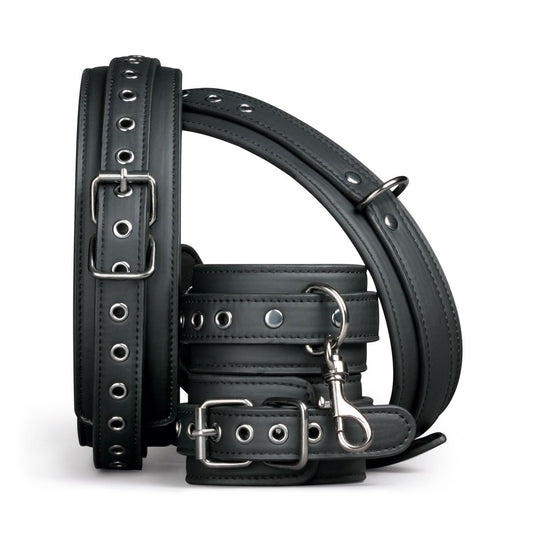 Easytoys Fetish - Thigh and Wrist Cuff Set