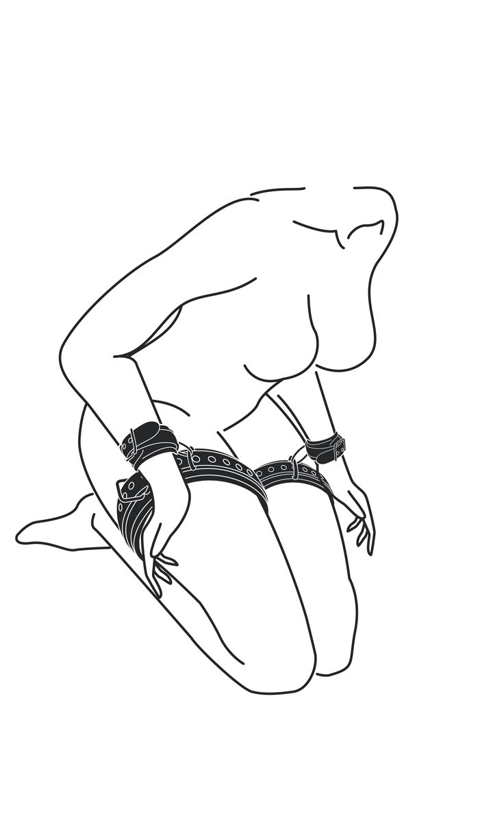 Easytoys Fetish - Thigh and Wrist Cuff Set