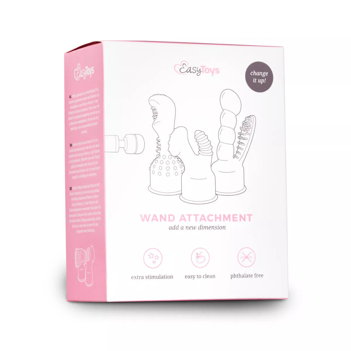 Easytoys Black Masturbator Wand Attachtment